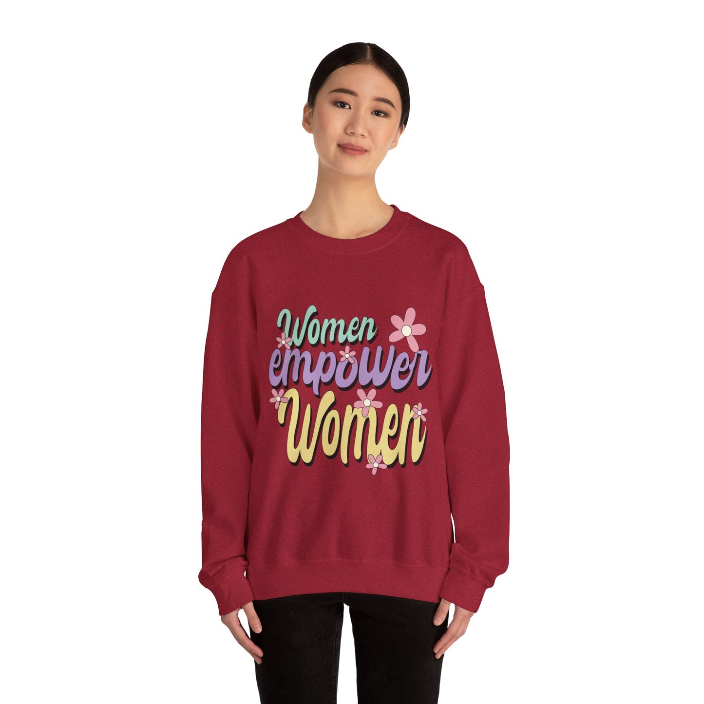 Women Empower Women Heavy Blend™ Crewneck Sweatshirt