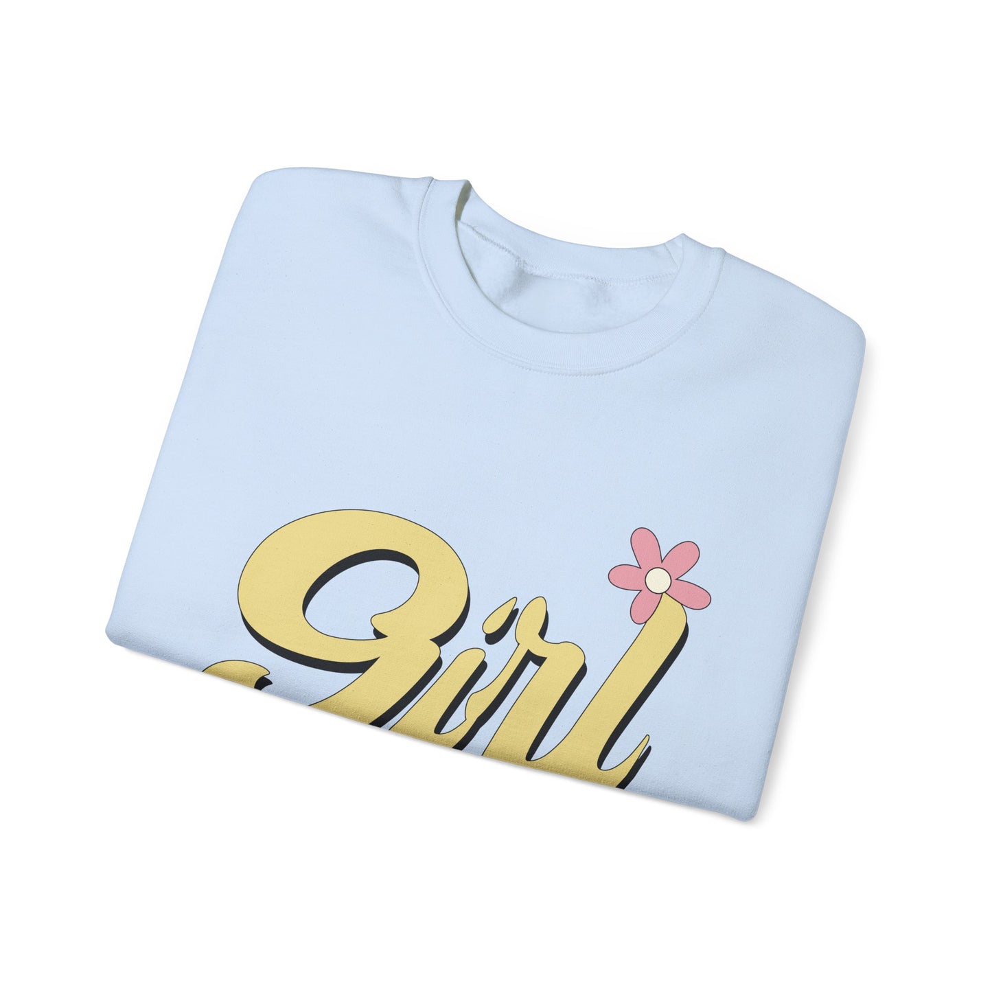 Girl Power Heavy Blend™ Crewneck Sweatshirt