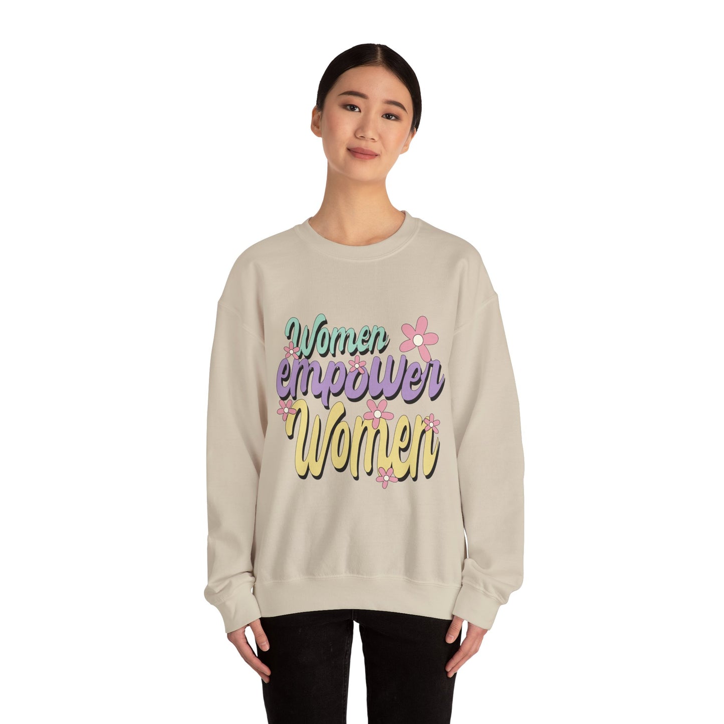 Women Empower Women Heavy Blend™ Crewneck Sweatshirt