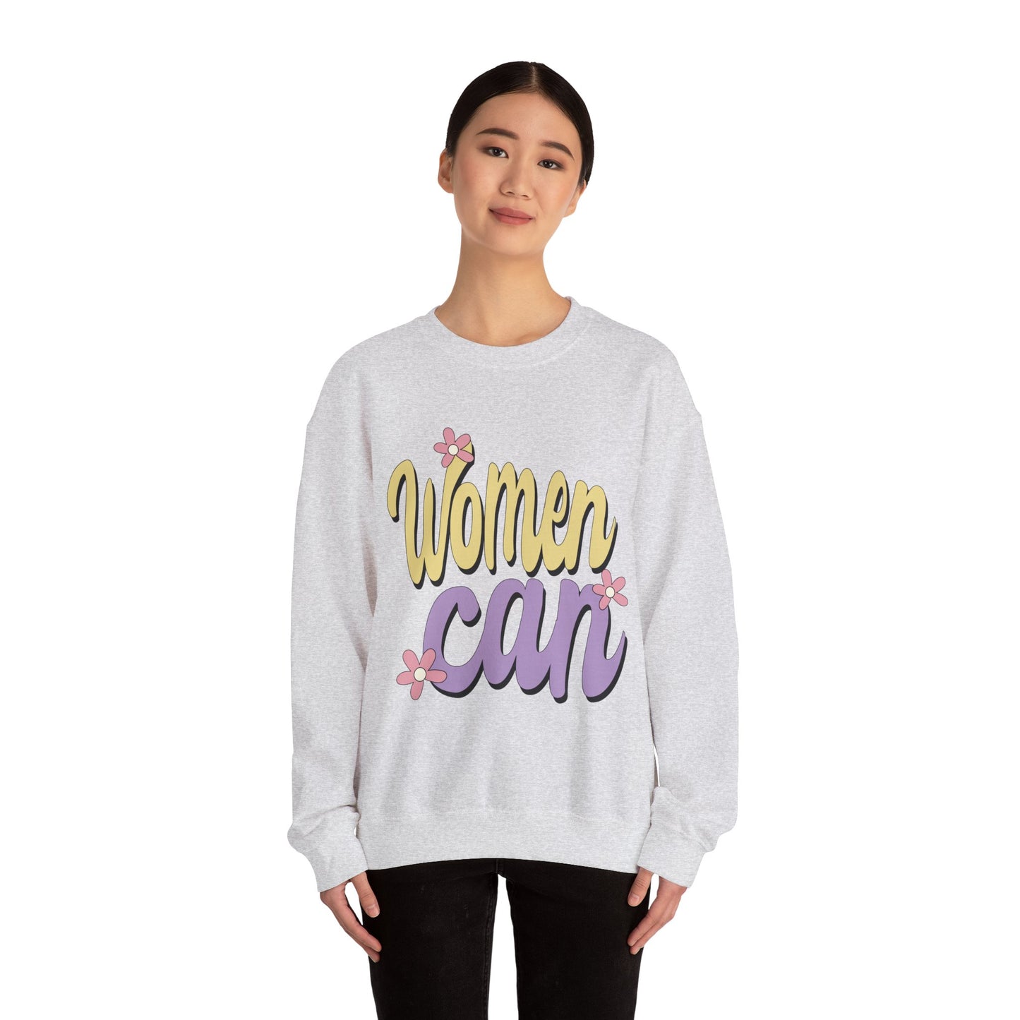 Women Can Crewneck Sweatshirt