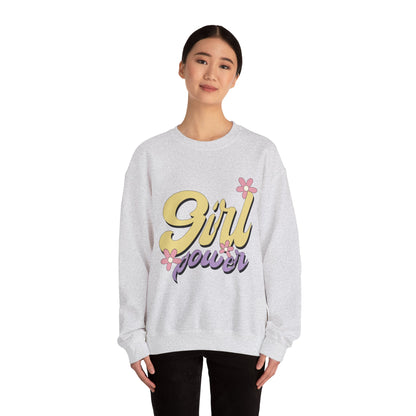 Girl Power Heavy Blend™ Crewneck Sweatshirt