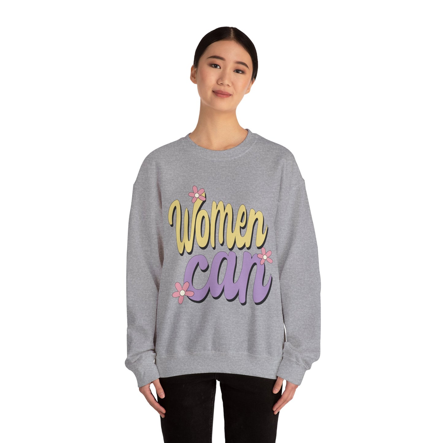 Women Can Crewneck Sweatshirt