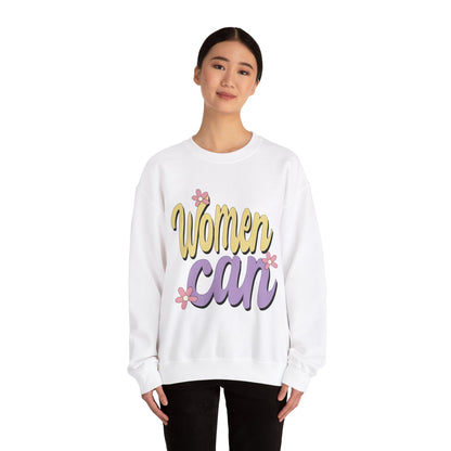 Women Can Crewneck Sweatshirt