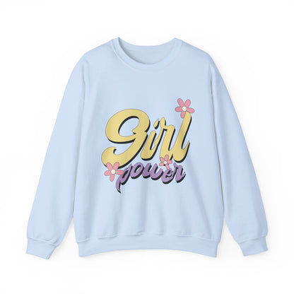 Girl Power Heavy Blend™ Crewneck Sweatshirt