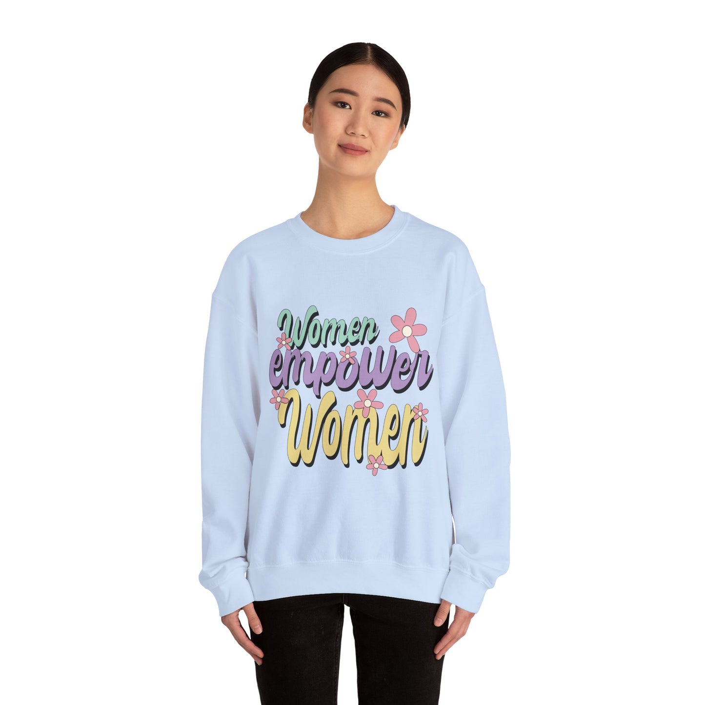 Women Empower Women Heavy Blend™ Crewneck Sweatshirt