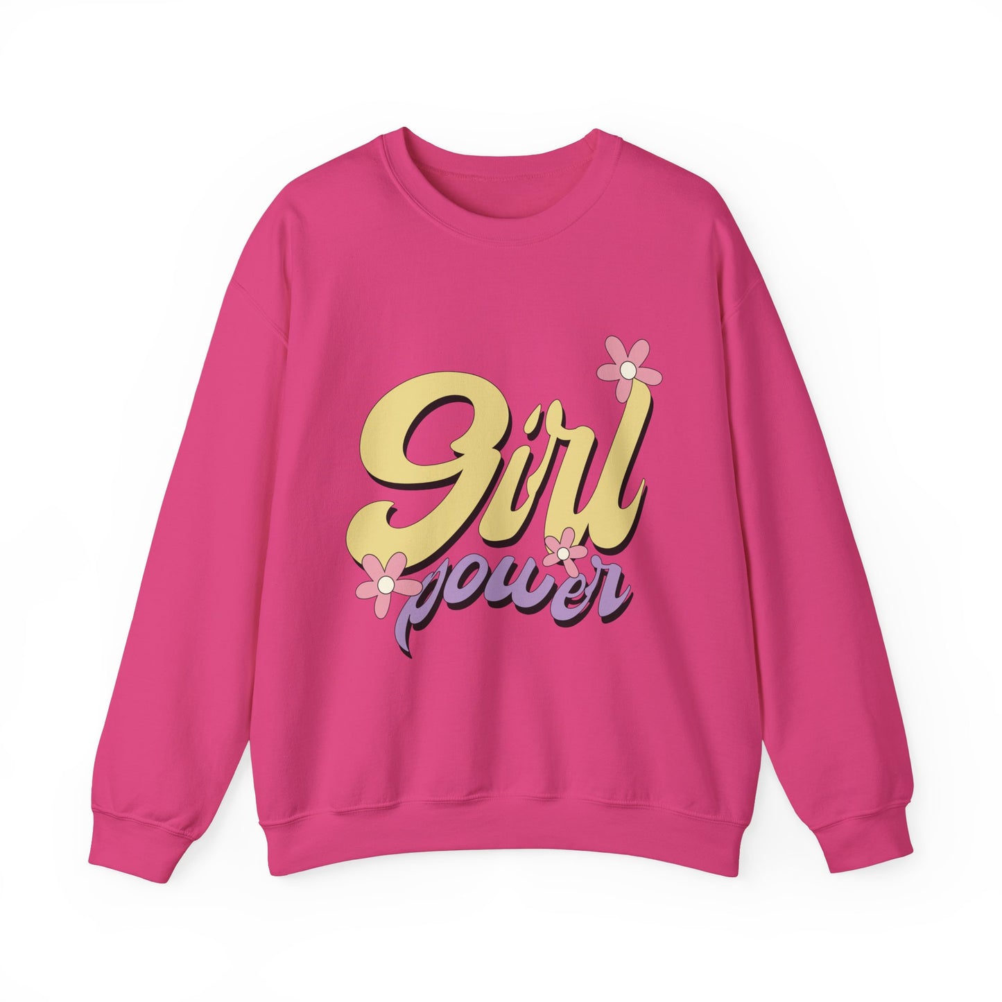 Girl Power Heavy Blend™ Crewneck Sweatshirt