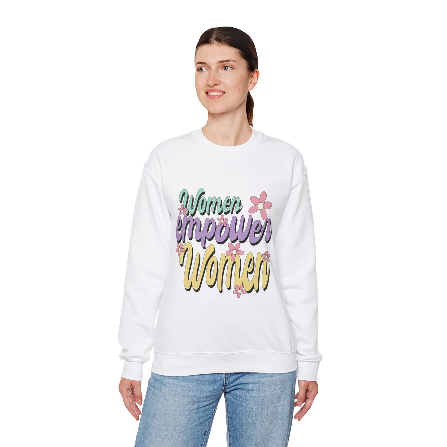 Women Empower Women Heavy Blend™ Crewneck Sweatshirt