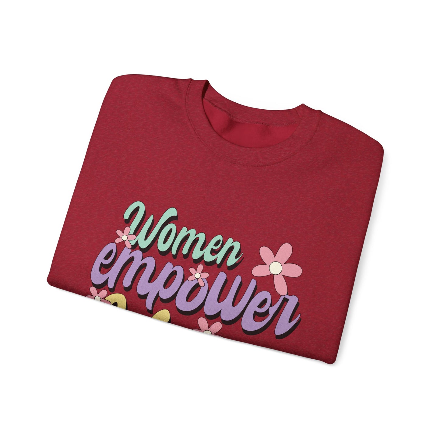 Women Empower Women Heavy Blend™ Crewneck Sweatshirt