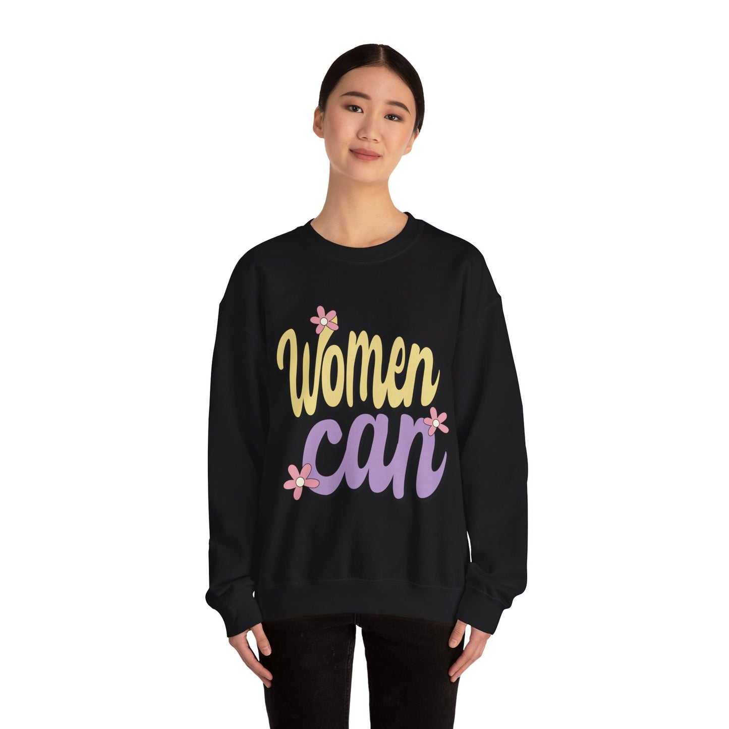 Women Can Crewneck Sweatshirt