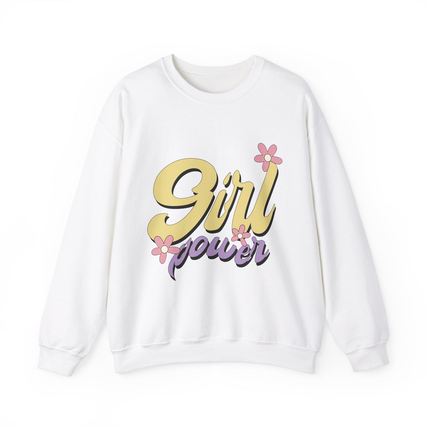 Girl Power Heavy Blend™ Crewneck Sweatshirt