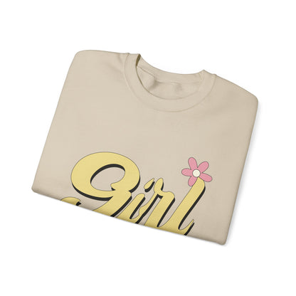 Girl Power Heavy Blend™ Crewneck Sweatshirt