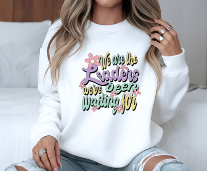 We Are the Leaders We’ve Been Waiting For Heavy Blend™ Crewneck Sweatshirt