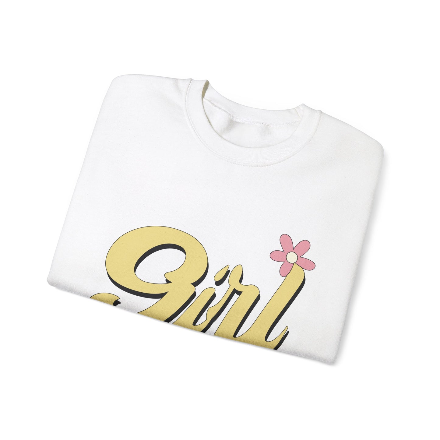 Girl Power Heavy Blend™ Crewneck Sweatshirt