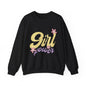 Girl Power Heavy Blend™ Crewneck Sweatshirt