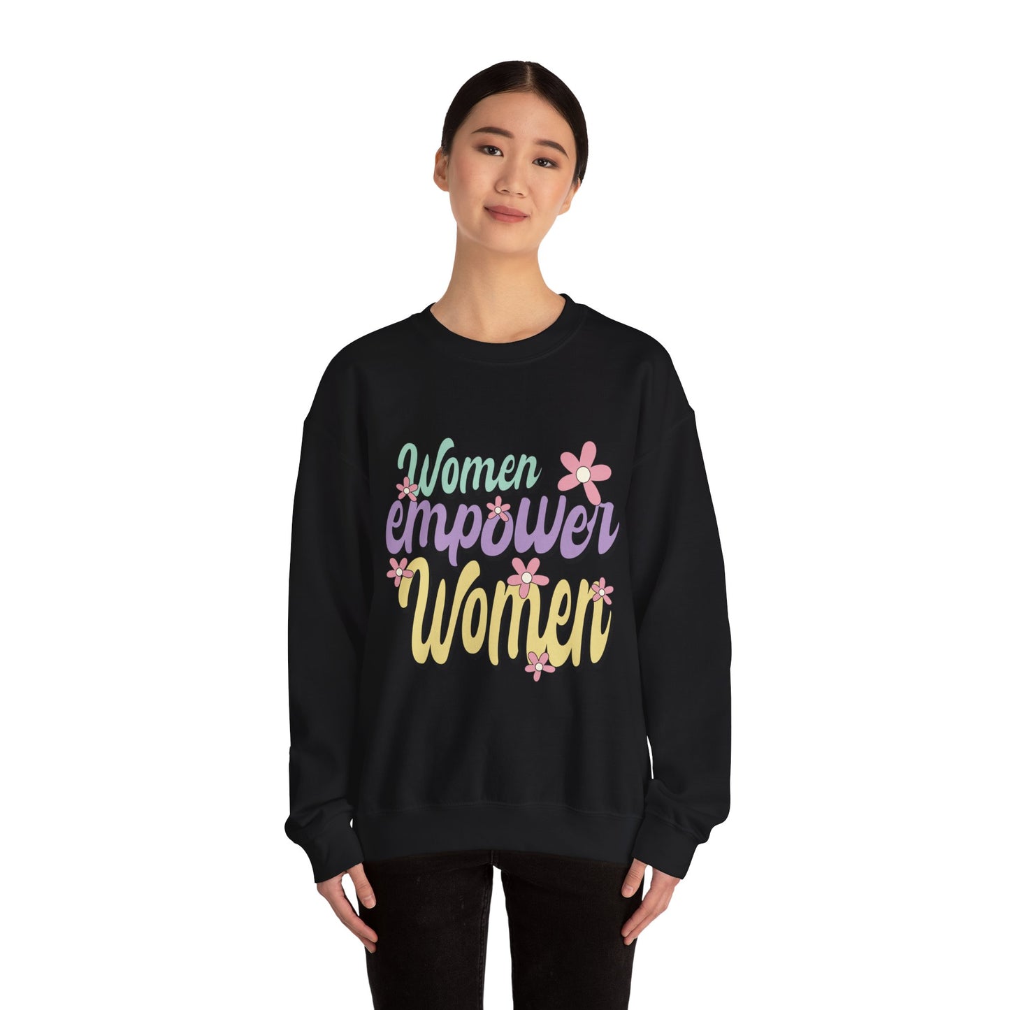 Women Empower Women Heavy Blend™ Crewneck Sweatshirt