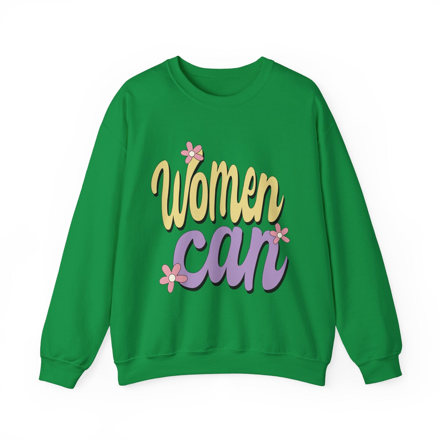 Women Can Crewneck Sweatshirt