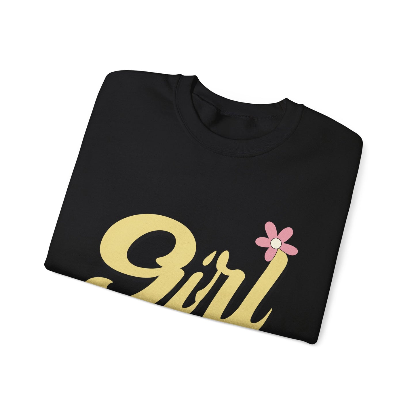 Girl Power Heavy Blend™ Crewneck Sweatshirt