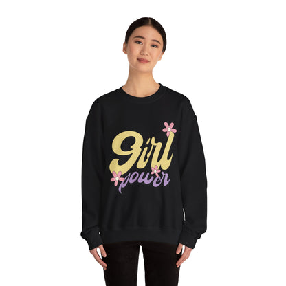 Girl Power Heavy Blend™ Crewneck Sweatshirt