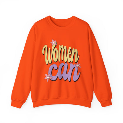 Women Can Crewneck Sweatshirt