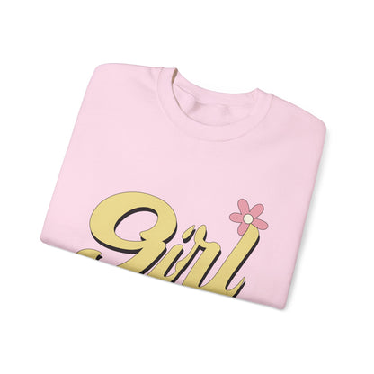 Girl Power Heavy Blend™ Crewneck Sweatshirt