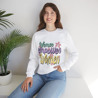 Women Empower Women Heavy Blend™ Crewneck Sweatshirt