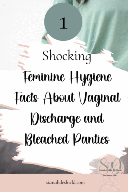 feminine hygiene vaginal discharge bleached panties