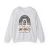 She Has Fire in Her Soul and Grace in Her Heart Crewneck Sweatshirt