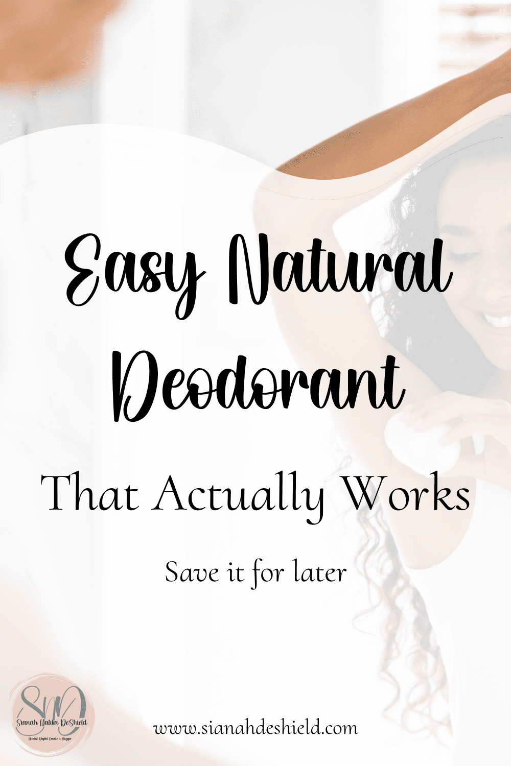 Natural Deodorant