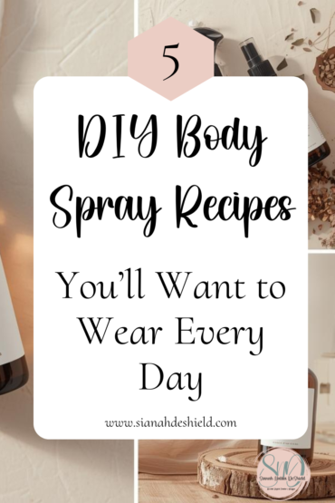 DIY body spray