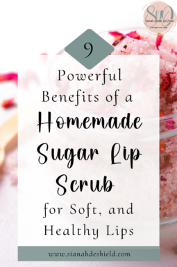 homemade sugar lip scrub