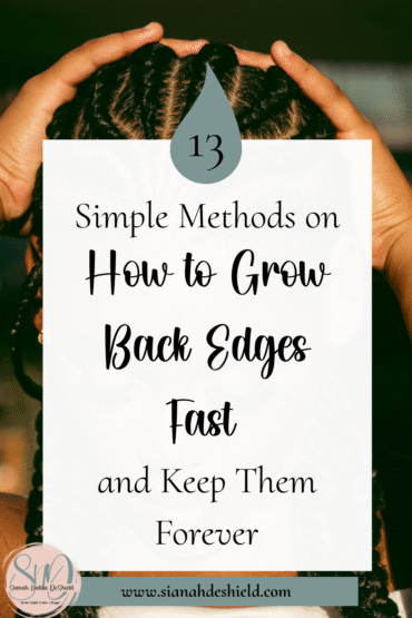 how to grow back edges fast