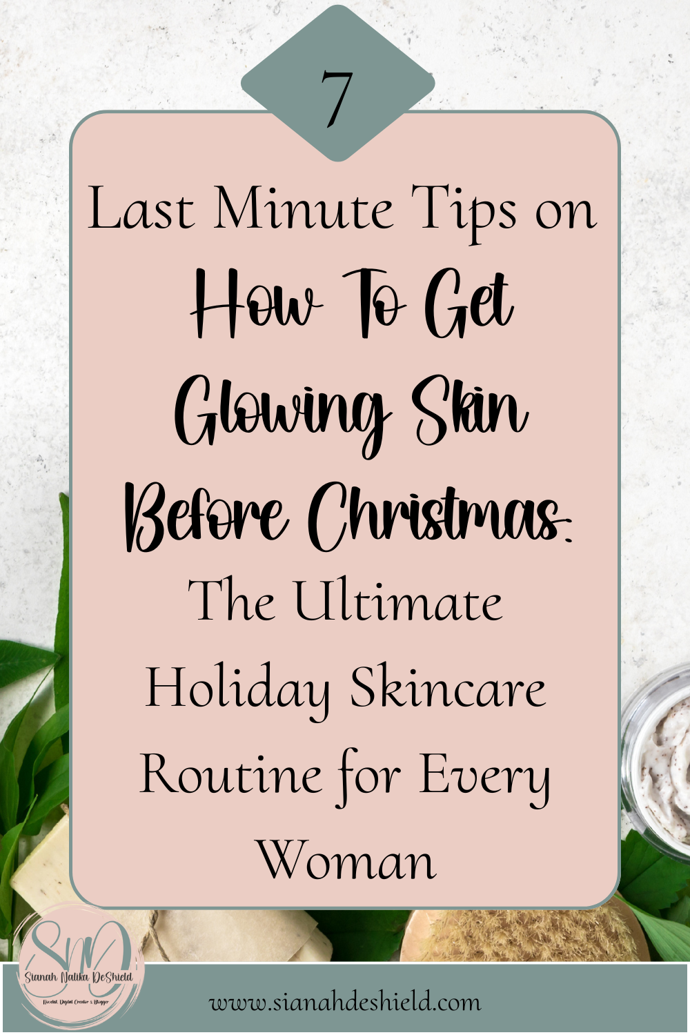 holiday skincare routine how to get glowing skin before christmas