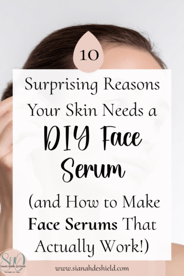 DIY face serum face serum