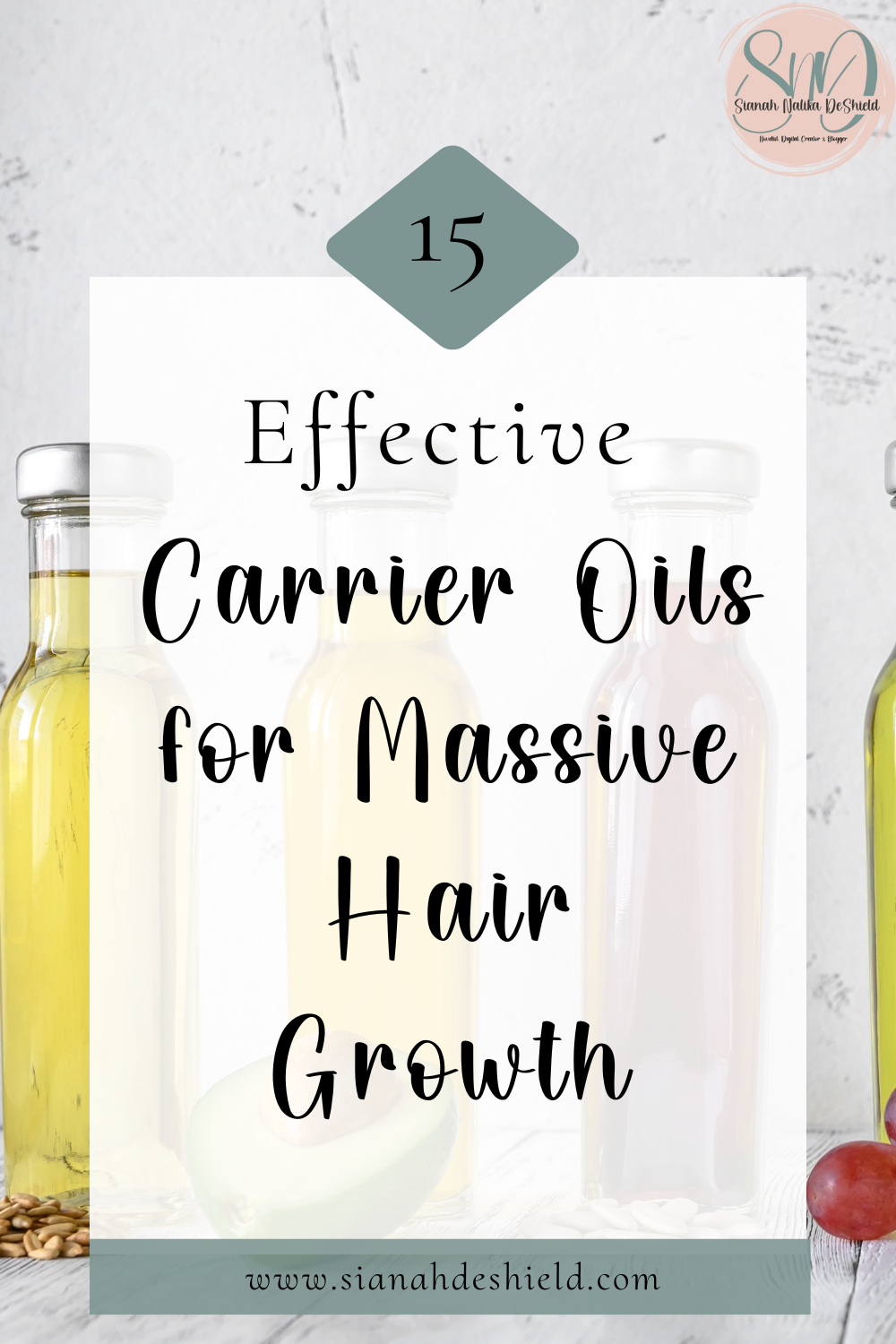 carrier oils for massive hair growth