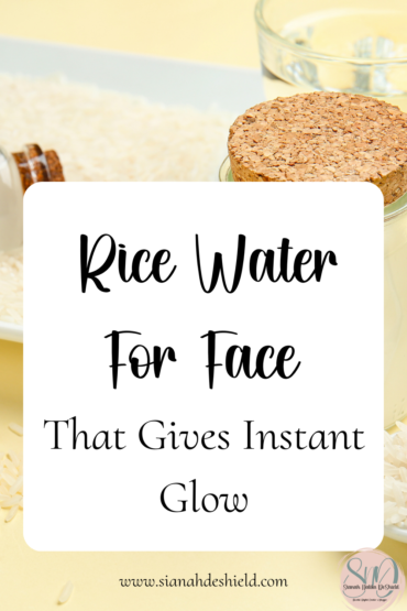 rice water for your face
