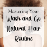 wash-and-go natural hair routine