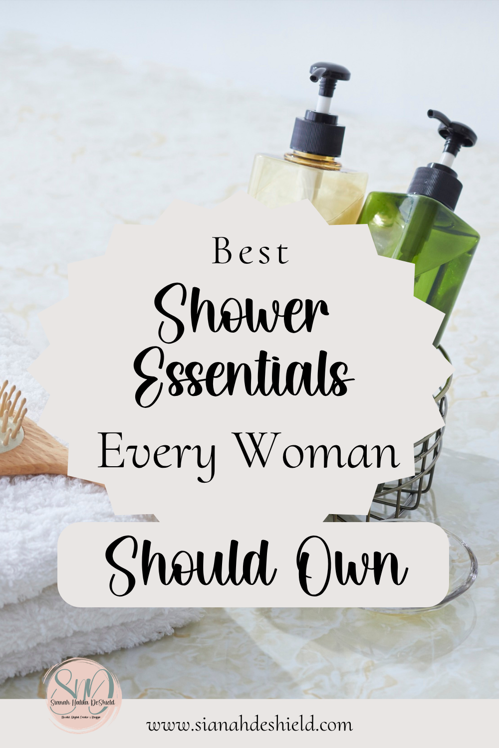 best shower essentials
